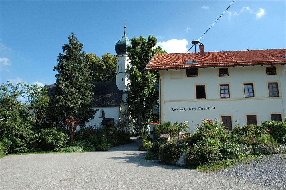 Hotel Zur Schonen Aussicht Feldkirchen-Westerham Eksteriør billede